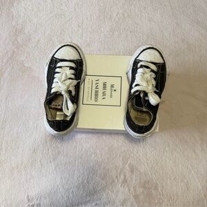 Miharayasuhiro Black and White Women's Sneakers
